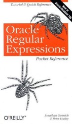 Oracle Regular Expressions Pocket Reference